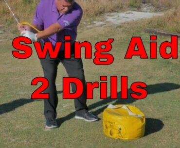 John Hughes Golf - 2 Swing Aids, 2 Drills