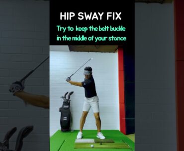 [DailyGolfTips] Stop Swaying in the Golf Swing! #Shorts