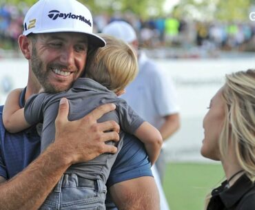 Dustin Johnson’s dad life is all about fishing, exploring and generally being present