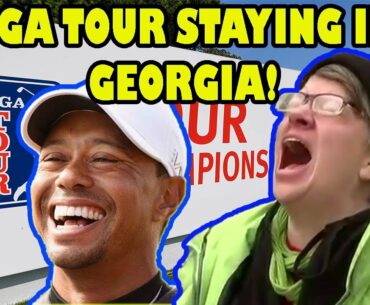 PGA Tour REFUSES to move Tour Championship and The Masters out of Georgia unlike the Woke MLB!