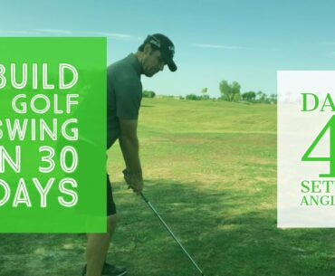 FOREARM SETUP ANGLES | BUILD A GOLF SWING IN 30 DAYS || Jared Danford Golf