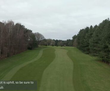 The Millbrook Golf Club 13th Hole Spring Flyover