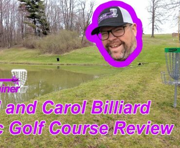 NEW PIN LOCATIONS! Bud and Carol Billiards Disc Golf Course Review - Brooke Hills Park Wellsburg,WV