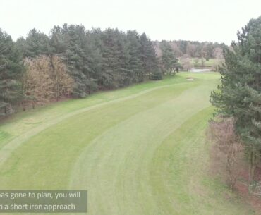 The Millbrook Golf Club 17th Hole Spring Flyover