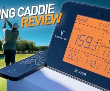Swing Caddie SC300i Unboxing & Review (2021 Model Voice Caddie Launch Monitor)