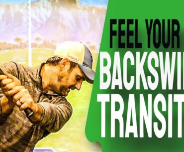 Golf Swing Drills That Really Work | SIMPLE For YOUR Feels For Backswing And Golf Swing Transition
