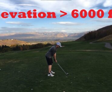 Golfing at 6000 feet! Wasatch Mountain - Midway, Utah | Course Review