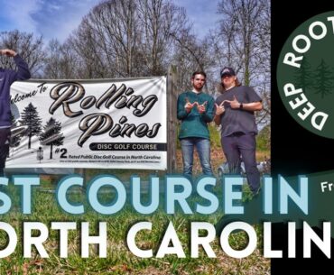 BEST COURSE in North Carolina?! - Disc Golf