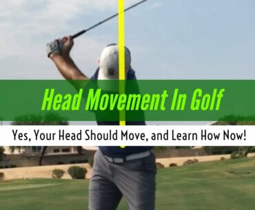 HOW THE HEAD MOVES IN THE GOLF SWING || Jared Danford Golf