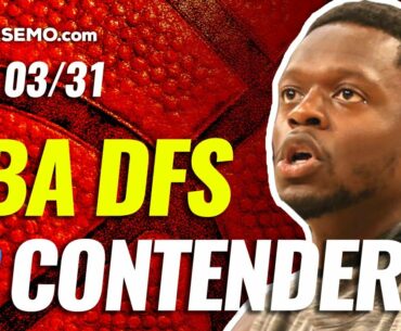 FANDUEL NBA DFS PICKS TODAY | Top 10 ConTENders Wed 3/31 | NBA DFS Simulations