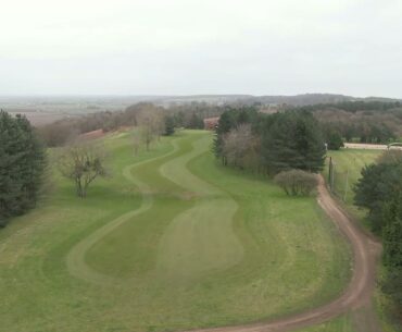 The Millbrook Golf Club 18th Hole Spring Flyover