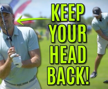 Tiger Woods Vs. Justin Thomas Slow Motion Driver Comparison | Keep Your Head Back!