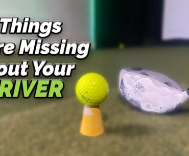 2 Things You Must Know With Your Driver