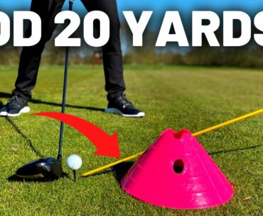 NEVER STRUGGLE TO GET TILT AND SIDE BEND in your golf swing ADD 20 yards with this drill!!