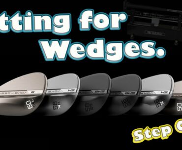 Fitting for Titleist Vokey SM8 Wedges. Our Process.