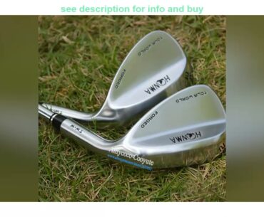 Review New Golf clubs HONMA TOUR WORLD TW-W Golf Wedges 7degree Arbitrary choice Right Handed Wedge