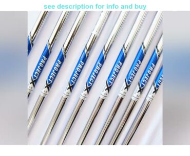 Buying Guide New Club Golf Shaft Project X  Steel 50 or 55 6.0 Flex Irons Steel Shaft 9 Pcs/Lot Fre