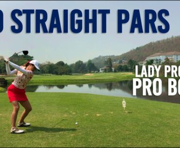 Nine Straight Pars in FIVE Minutes -  Zen Pro Bo Thai LPGA