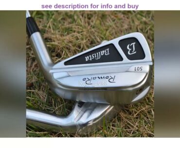 Review New Golf Irons Set RomaRo Ballista 501 Golf Clubs 4-9 P Men Clubs Irons Steel Shaft or Graph