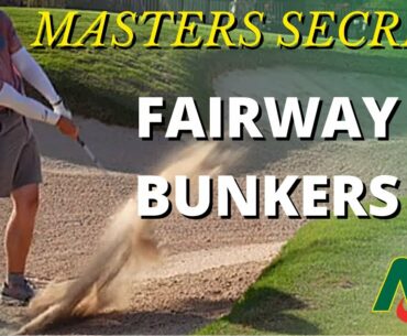 Tips To Escape From Fairway Bunkers | MASTERS SECRETS | Milo Lines Golf