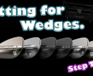 Fitting for Titleist Vokey SM8 Wedges Part Two. Our Process.