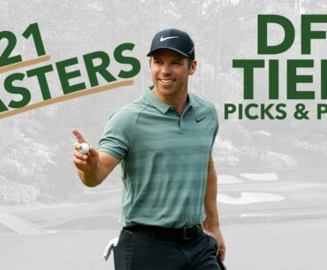 2021 Masters Tournament - DFS Tiers Picks & Pivots