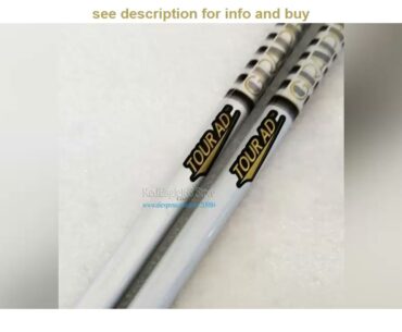 Sale Cooyute New 6pcs/lot Golf shaft TOUR AD TP-5 R2 Golf Driver wood shaft R or S Flex clubs Graph