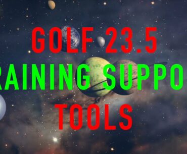 INTRODUCTION TO GOLF 23.5 (4 TRAINIG SUPPORT TOOLS)