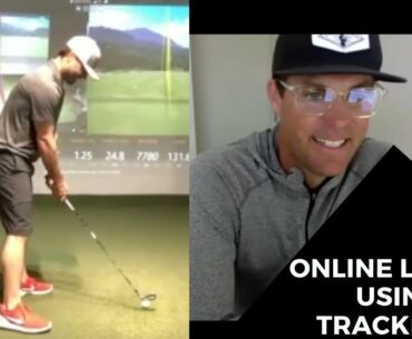 ONLINE LESSON USING TRACKMAN