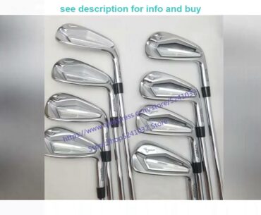 Promo of 2020 men Golf club 8PCS golf iron JPX919  irons Set Golf Forged Irons Golf Clubs 4-9PG R/S