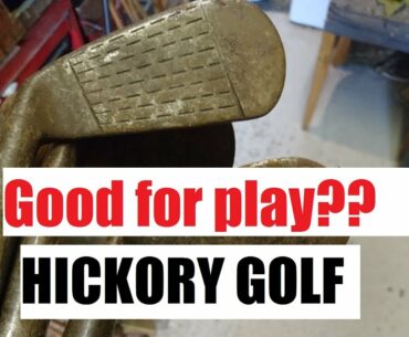 What you need to play Hickory Golf - A typical set and what to look for.