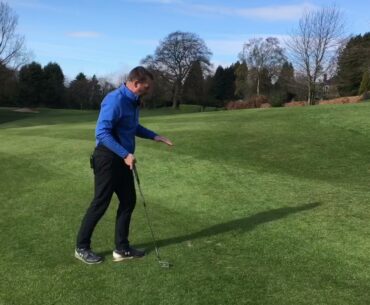 This weeks news from Halesowen Golf Club & how to play ball above your feet