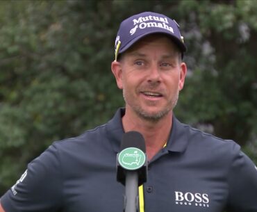 Henrik Stenson: Thursday quotes 2021 The Masters Tournament