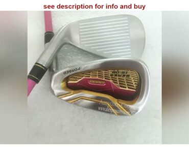 Review New Women 4 Star Golf Clubs HONMA S-06 Golf Irons 5-11 P S A Club Irons Set L Flex Graphite