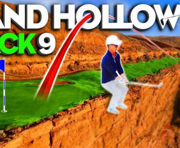 Craziest 9 Holes In Golf!? | Part 2 | Back 9 Course Vlog at Sand Hollow