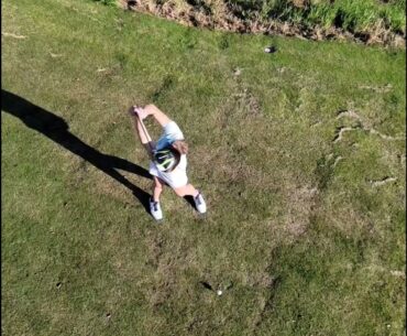 Crazy Overhead View Of Juju Peterson's Swing