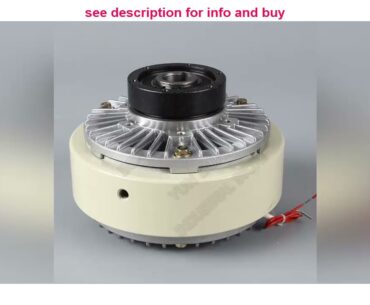 Promo of 10kg 100Nm DC24V Hollow Shaft Magnetic Powder Clutch Winding Brake for Tension Control Bag