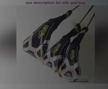 Review New Golf Clubs HONMA S-06 3 Star Golf Wood Set Golf Driver With Fairway Woods Graphite Shaft