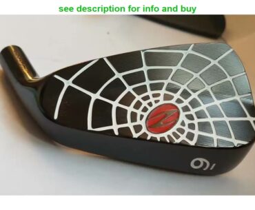 Review Zodia Spider Iron Set Black Zodia Spider Golf Forged Irons  4-9 P Golf Clubs head No  shaft