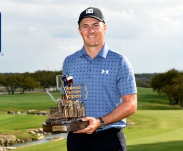 Jordan Spieth gets his first victory in 83 starts, 3 years and 255 days