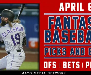 MLB DraftKings Picks Tuesday 4/6/21 | MLB Bets | Baseball Bets & Props | 2021 Fantasy Baseball News