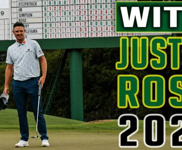 Justin Rose using OLD TAYLORMADE GOLF CLUBS  at The Masters!