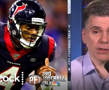 Lawsuits make Deshaun Watson a 'non-factor' of QB carousel | Pro Football Talk | NBC Sports