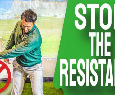 GET THIS CORRECT & GET INSTANT RESULTS - Don't Resist Trail Leg In Golf Backswing