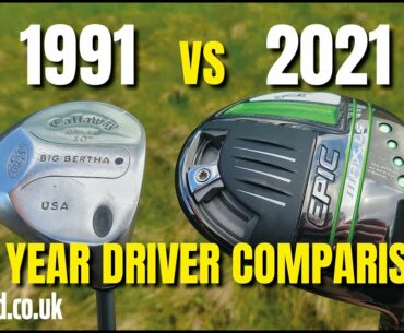 HOW MUCH HAVE CALLAWAY DRIVERS CHANGED IN 30 YEARS?