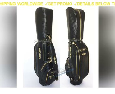 [Promo] $230 New Golf Bag HONMA PU Golf Clubs Bag 9 Inch Golf Standard Bag  in Choice Colour Golf C