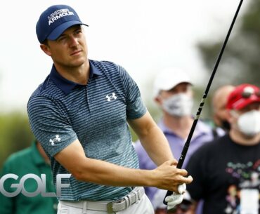 Jordan Spieth ready to respond after 'typical' first round | Live From The Masters | NBC Sports
