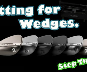 Fitting for Titleist Vokey SM8 Wedges Part 3. Our Process.