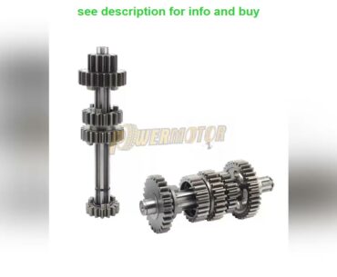 Best Motorcycle Gear Box Main Counter Shafts For Zongshen 2V Z190 190cc engine the code No.: ZS1P62