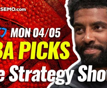 NBA DFS PICKS: DRAFTKINGS & FANDUEL DAILY FANTASY BASKETBALL STRATEGY | TODAY MONDAY 4/5